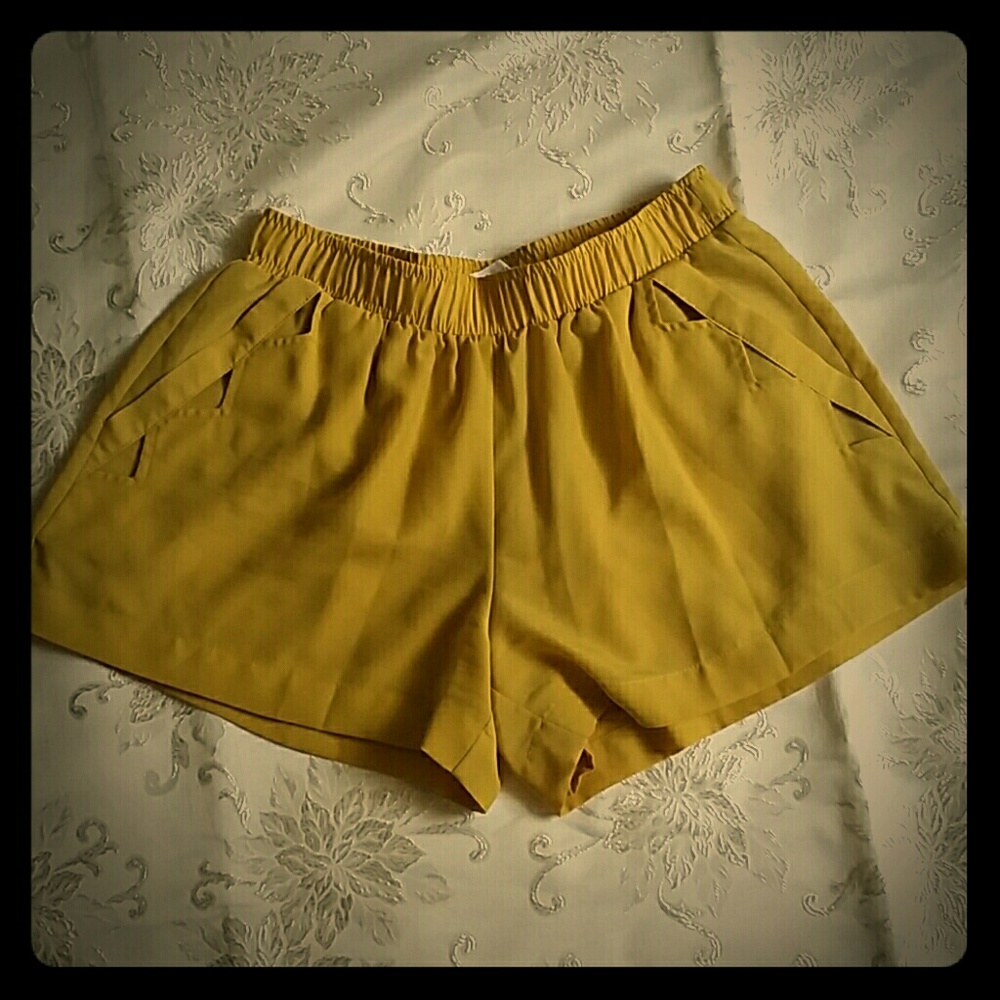 Yellow Shorts
